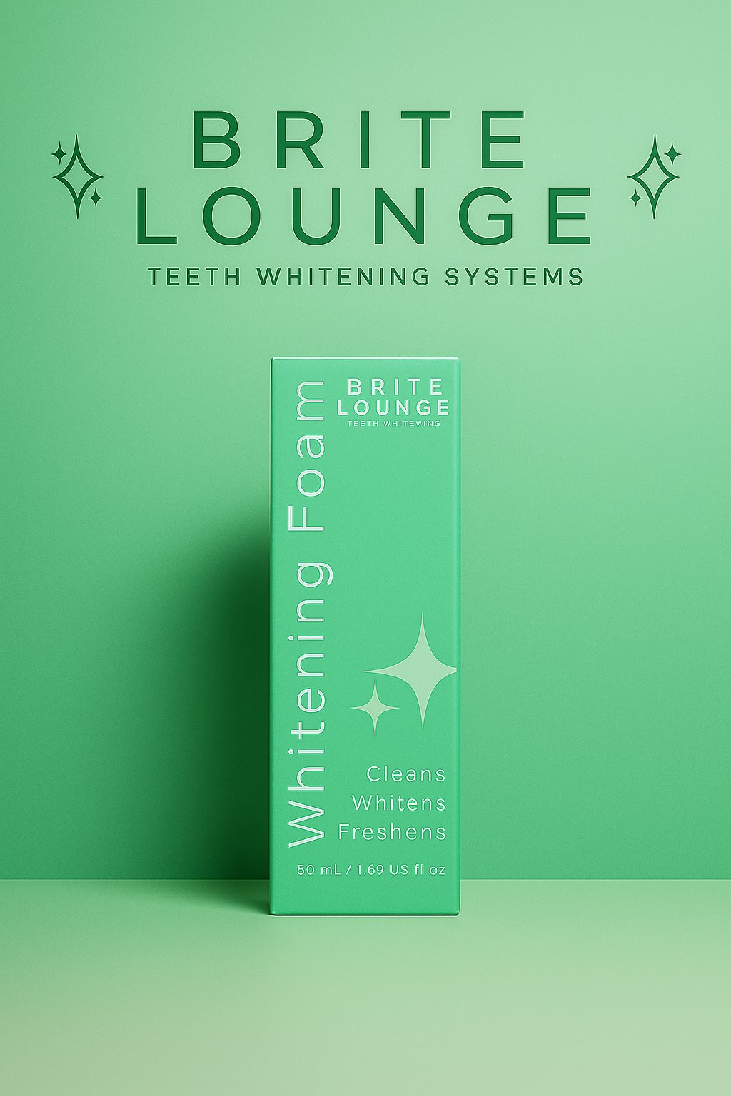 Brite Lounge Whitening Foam box